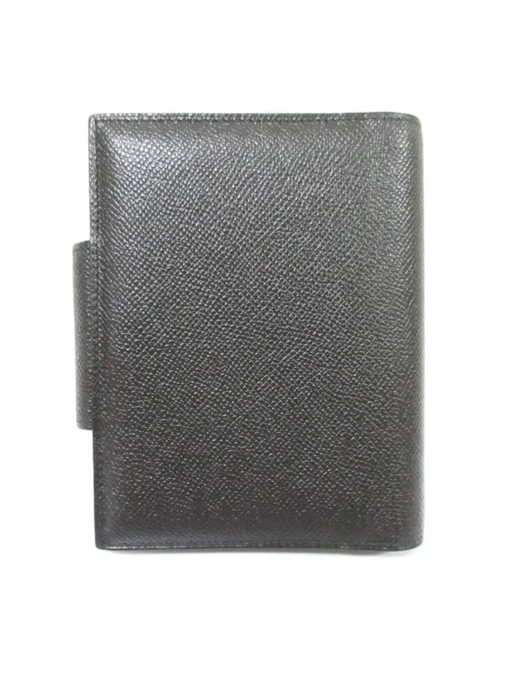 Bvlgari Bulgari Leather Planner Cover System Black Ring